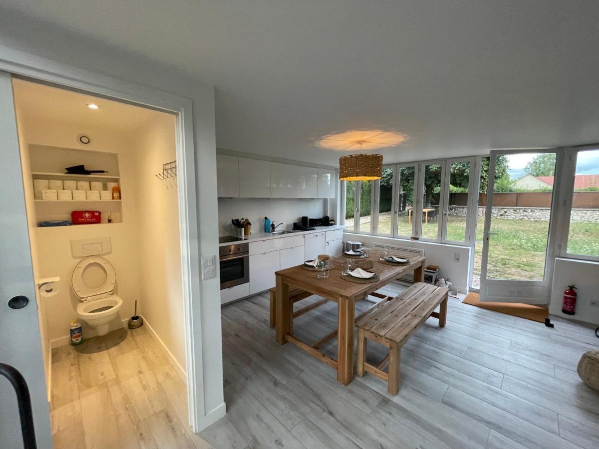 Willa Maison De Campagne Entierement Climatisee Avec Grand Jardin Pressagny-lʼOrgeuilleux Zewnętrze zdjęcie